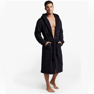 NWT Men's Dude Robe Hoodie in Black (CAN BE UNISEX) I LOVE MINE!